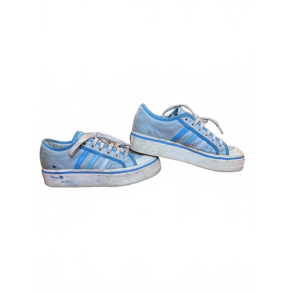 Adidas Nizza Platform J 'Acid Wash Almost Blue' - women’s size 6.5